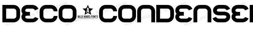 Deco-Condensed Normal字体转换
